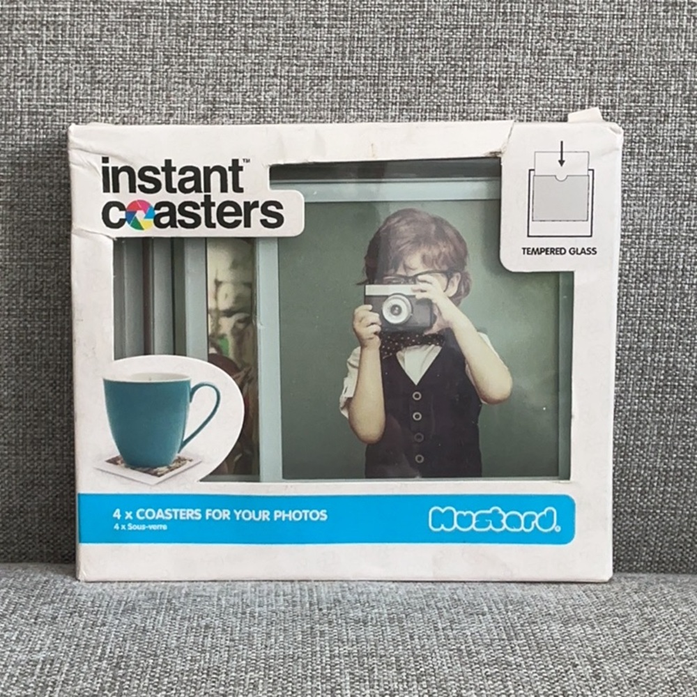 Polaroid Coasters set of 4 by Paper Source